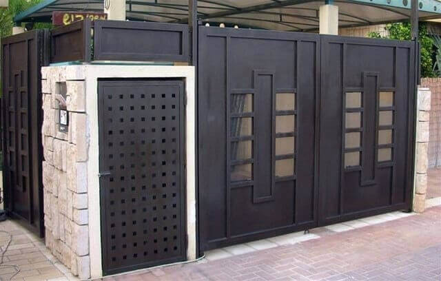 שער חשמלי ממתכת בשלל דוגמאות